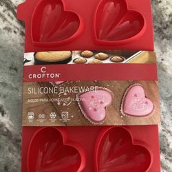 Heart Silicone Bakeware (new) 