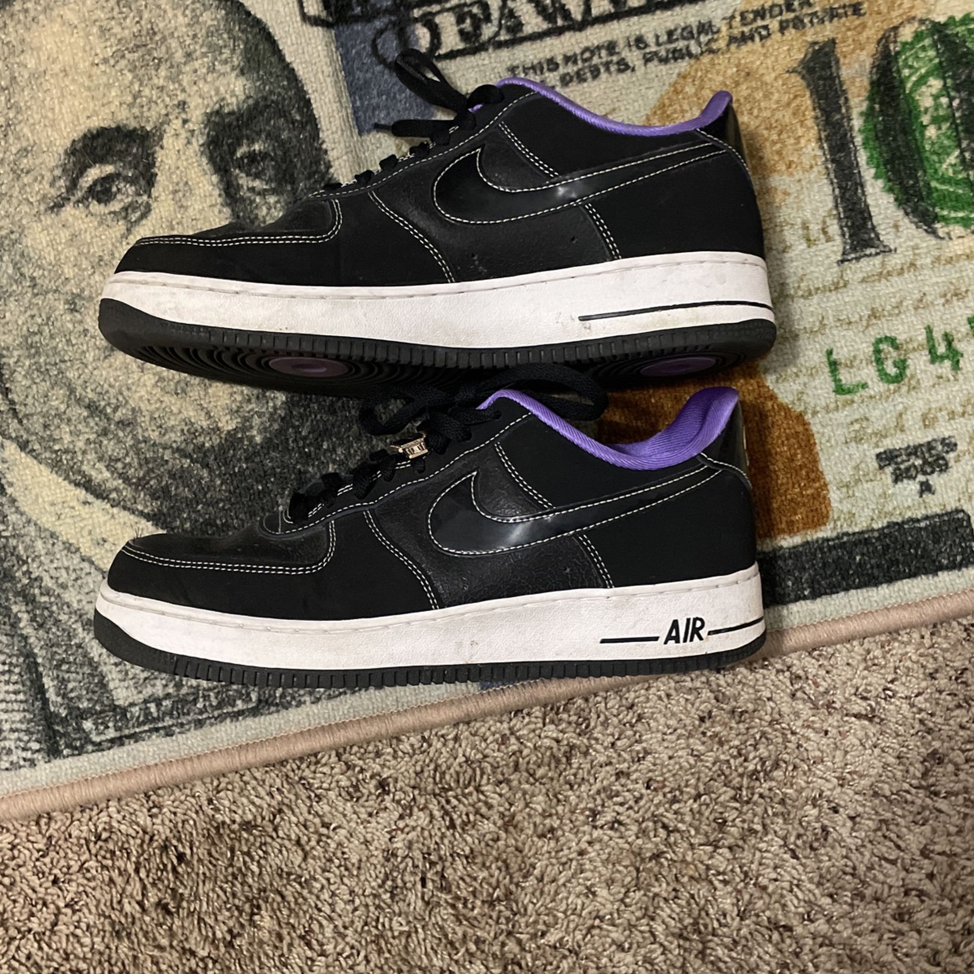 Purple Gold And Black Air Force One