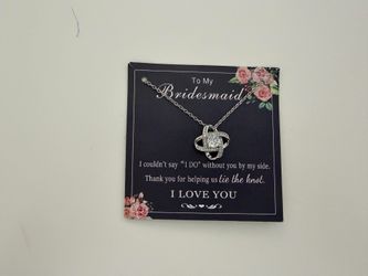 Bridesmaid Necklace Gift