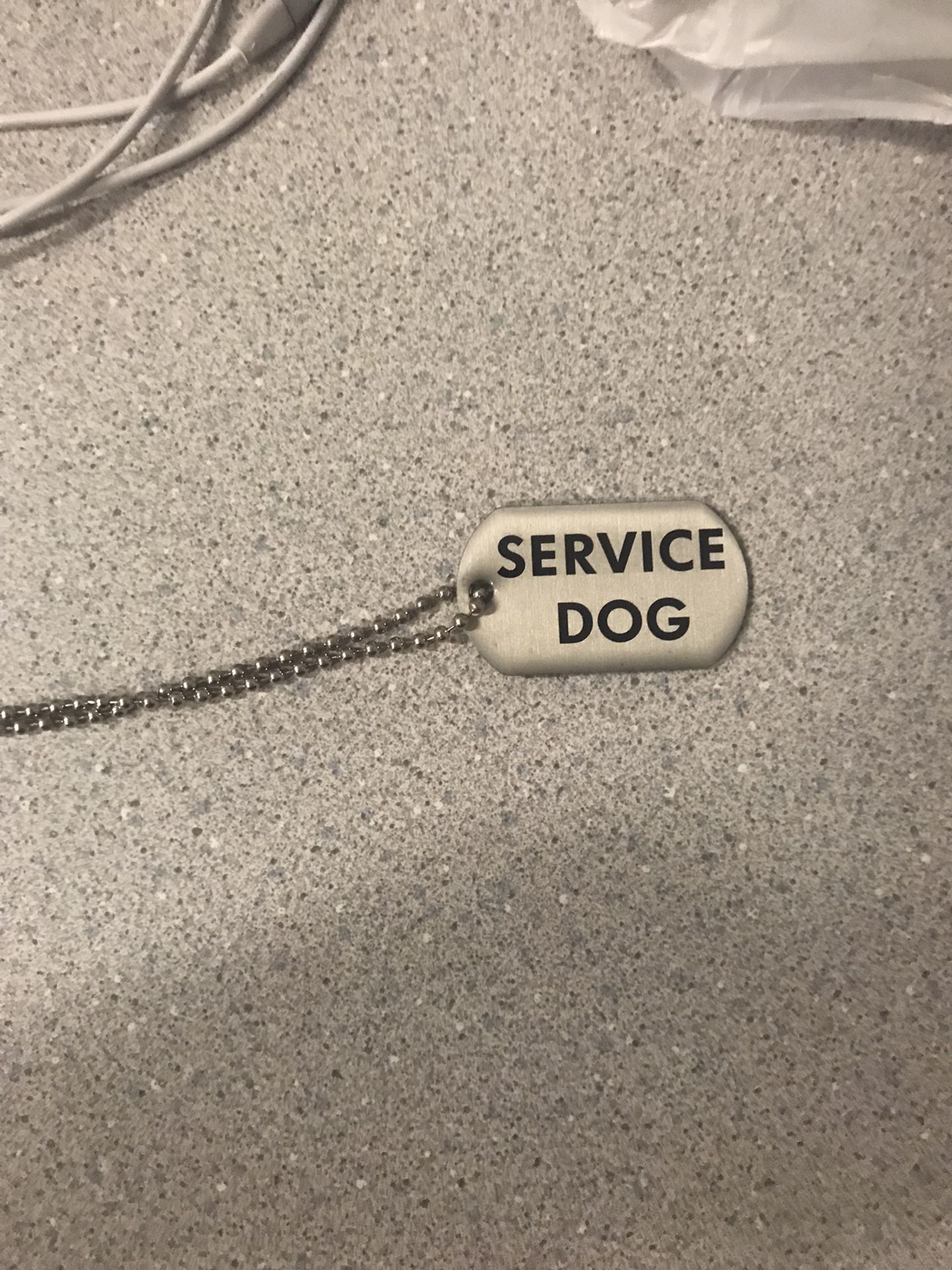 Service Dog Tag