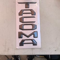 Tacoma Rear Emblem