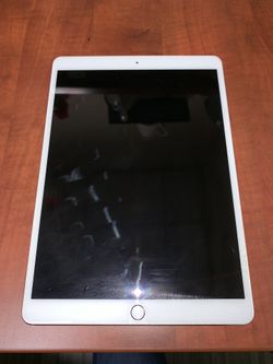 AT&T rose gold 10.5 256 GB IPAD