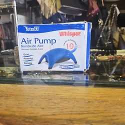 tetra aquarium air pump