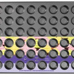 2- AVAILABLE $35 EACH

2 - WILTON 48 COUNT NON-STICK MINI MUFFIN PANS

