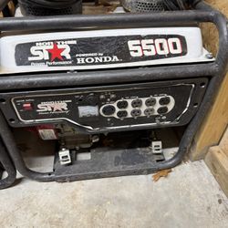 5500 Watt Generator 