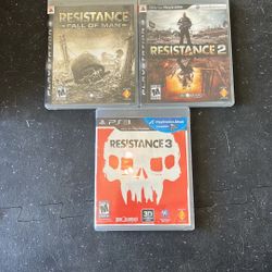 Resistance Trilogy PS3 