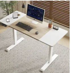 -55-electric-standing-desk-height-adjustable-lift-up-desk-for-home-office-gaming-modern-luxury-table-white-oak