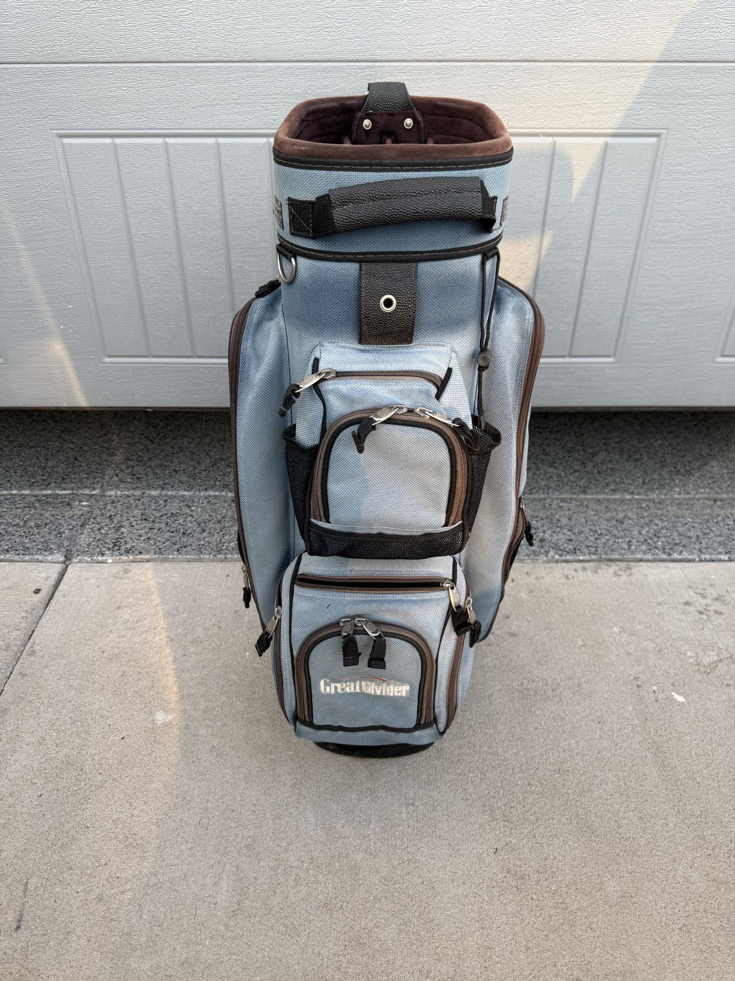 GOLF BAG Great Divider 14-Way Top Cart Bag