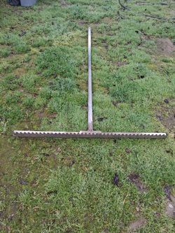 Alu.minum Grade Rake In Great Condition No Longer. Eed