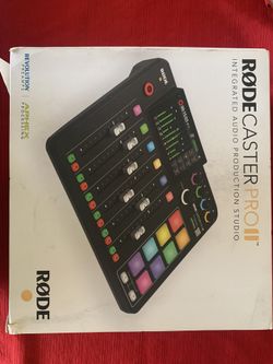 RØDECaster Pro II Integrated Audio Production Studio