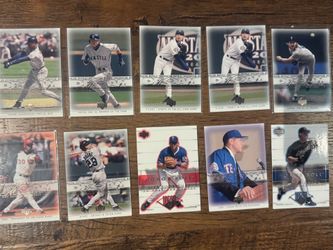 Mariners Baseball Card Lot (10) — Griffey, Ichiro