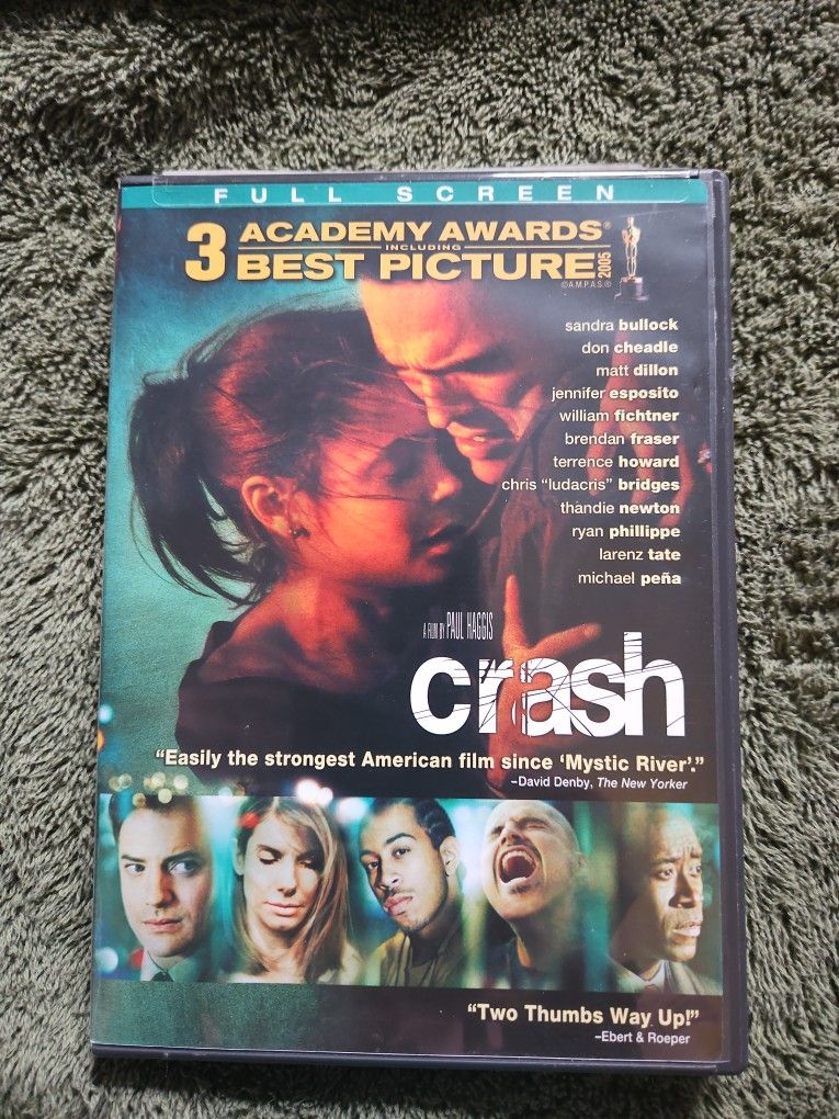 Crash Full Screen Dvd