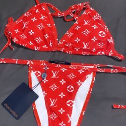LV RED BIKINI 