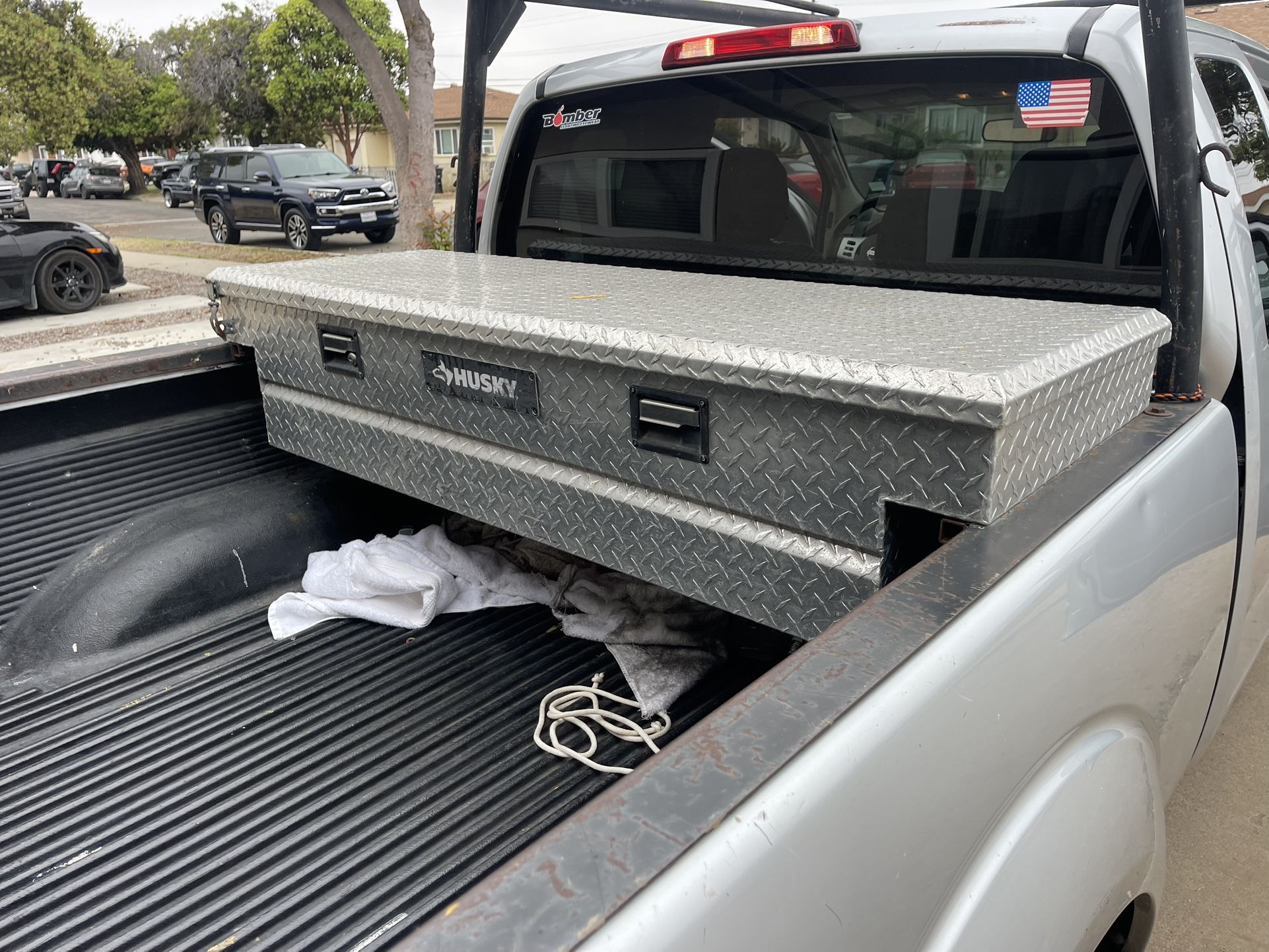Husky Bed tool box