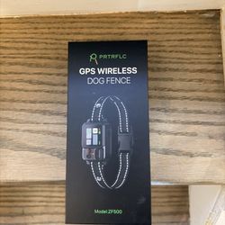 GPS Wireless Dog Fence & Training Collar | No Subscription | 6561ft Range | Waterproof IPX7