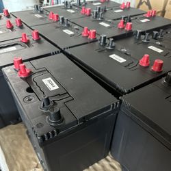 Batería Marina 24 🔋 Deep Cycle ⚓ Bote RV Motor Eléctrico