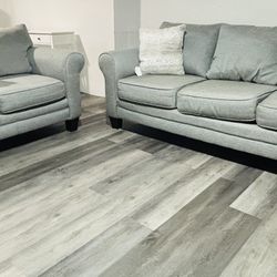 Couch Set Grey