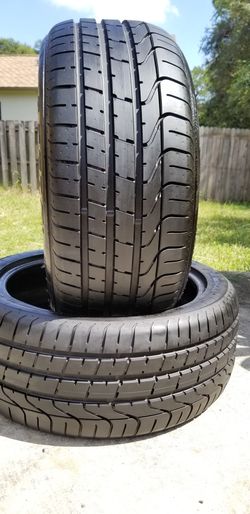 255/35/20 PIRELLI P ZERO 97% TREAD BMW MERCEDES AUDI INFINITY MUSTANG