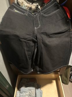 Black jorts