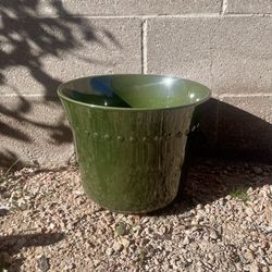 Green IKEA Sharonfrukt Plant Pot-13” 