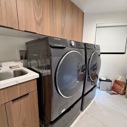 Samsung front-load washer and dryer set