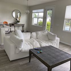 MRSP $2536+tax. Shagreen Restoration Hardware Cocktail Coffee Table