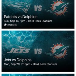 Miami Dolphins Tickets 