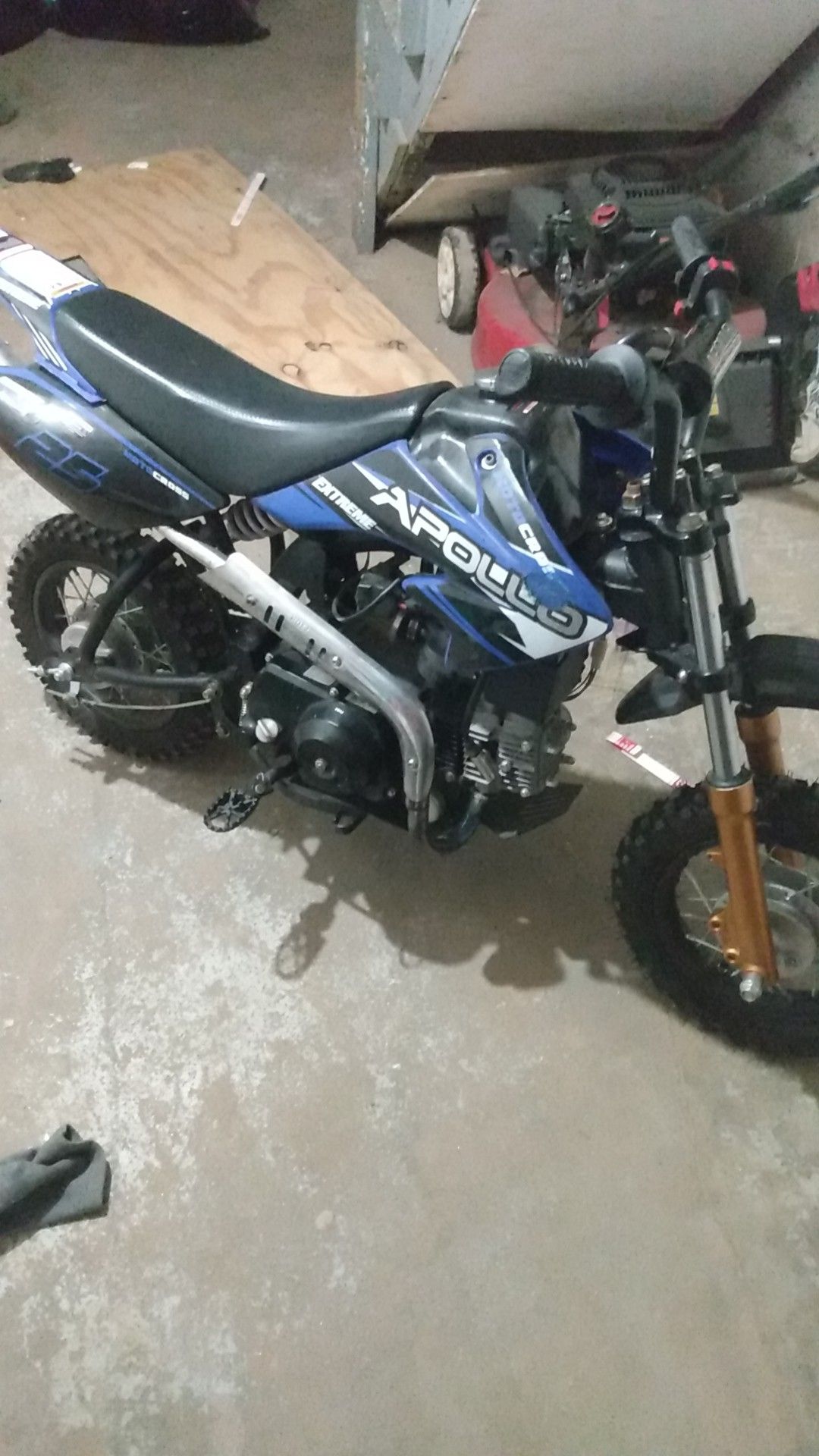 2017 Apollo 50cc dirt bike