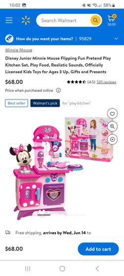 Disney Junior Minnie Mouse Flipping Fun Kitchen