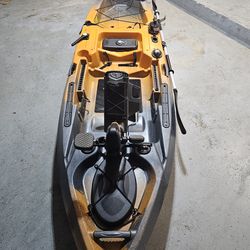 Old Town Pedal drive kayak - 10'6" with upgrades