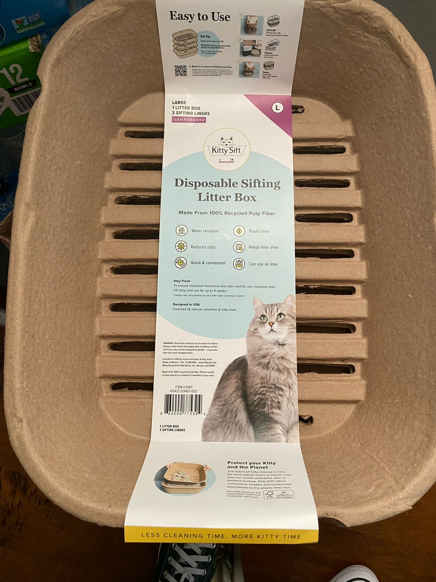 Disposable Litter Box