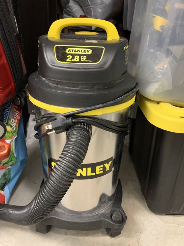 Stanley shop vacuum 2 8 hp for sale in tacoma wa offerup