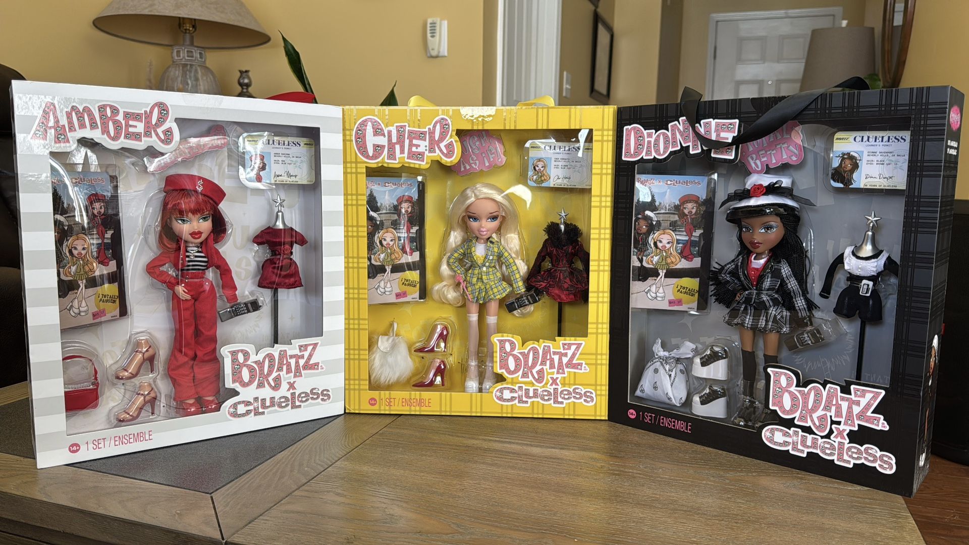 Bratz x Clueless 30th Anniversary Collector Doll (Cher, Amber, Dionne) 📞💛❤️🖤