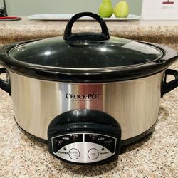 Crock-Pot 6-Quart Digital, Smudge-Proof Slow Cooker