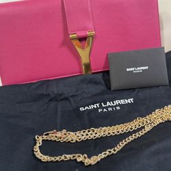 Saint Laurent Y Ligne Mini Pochette Crossbody Bag