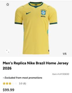 BRAZIL JERSEY WORLD CUP 2026