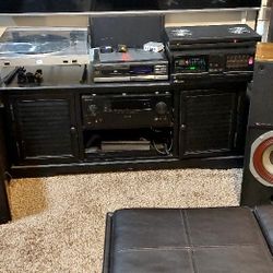 Vintage Sansui LM-330'S (1975) With Pioneer VSX-D2S Japanese Made Amplifier 