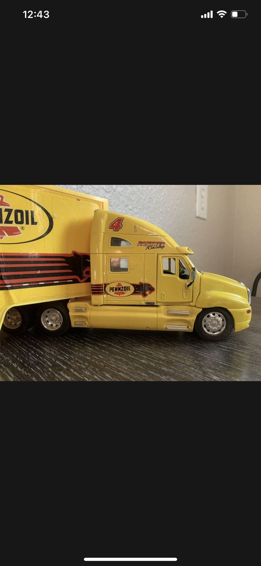 1:32 Hot Rigz Jada Toys Pennzoil Kenworth T2000 Tractor
