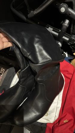 Used Soft Leather Boots Size 10