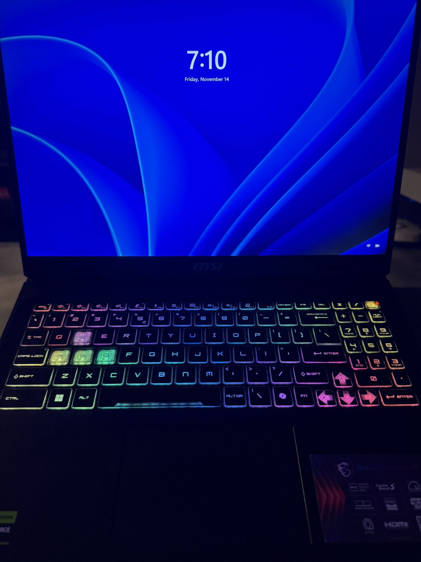 Msi Gaming Laptop RTX 4070