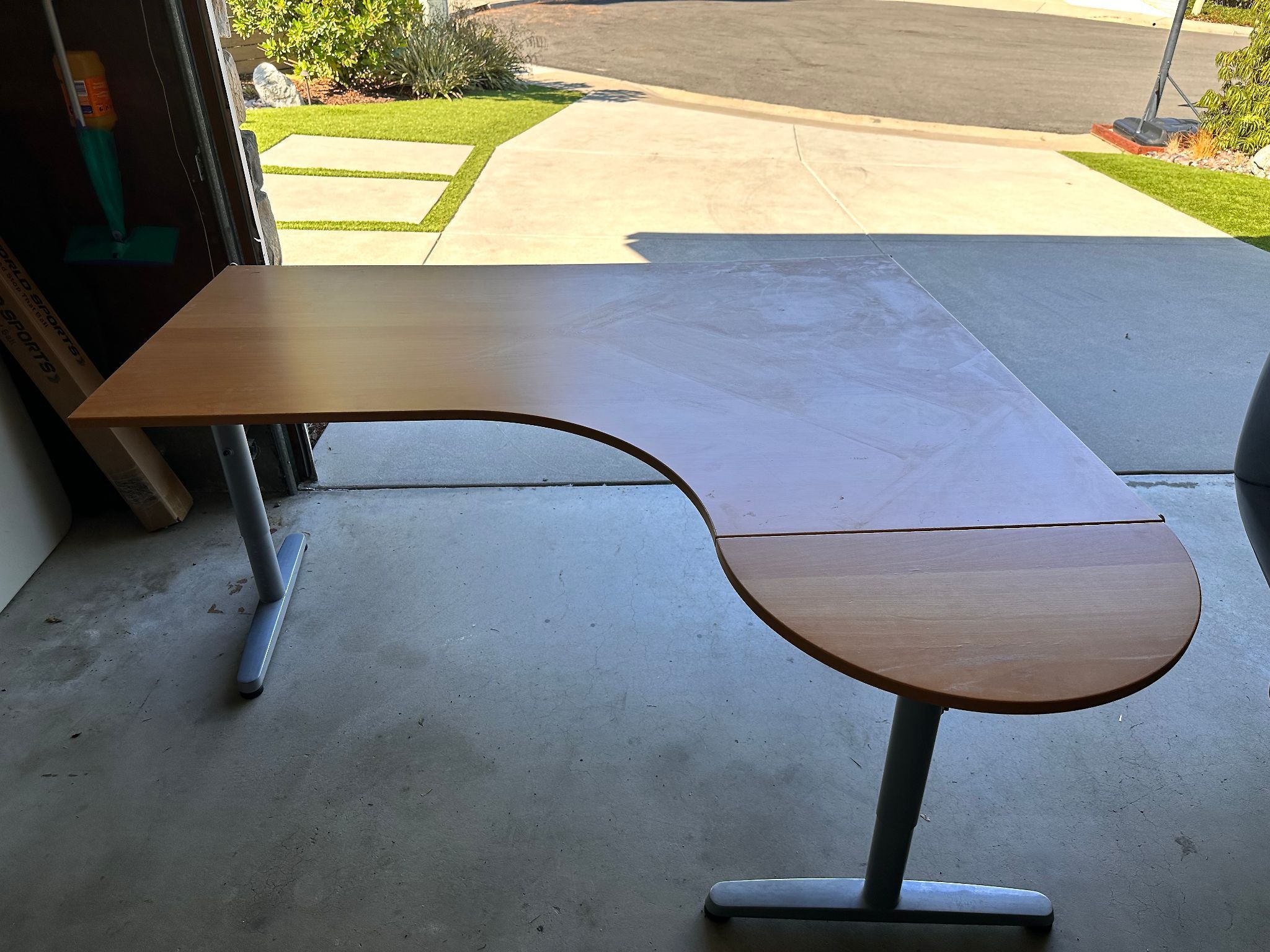 IKEA Galant Desk (birch)