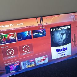 Two 65” Smart 4K TVs — 1 year old, both in excellent shape.