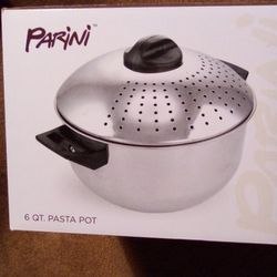 6 Quart Stainless Steel Pasta Pot 