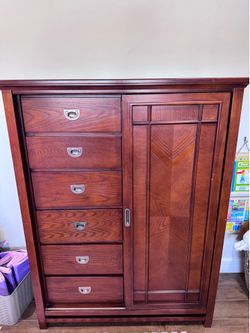 Armoire/Dresser with Sliding Door