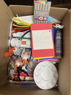Large Lot Of Art Supplies