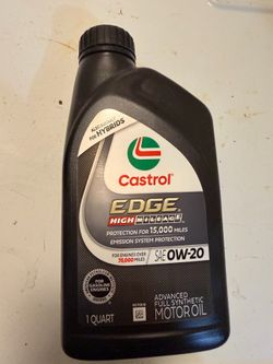 Castrol Oil SAE OW-20 High Mileage