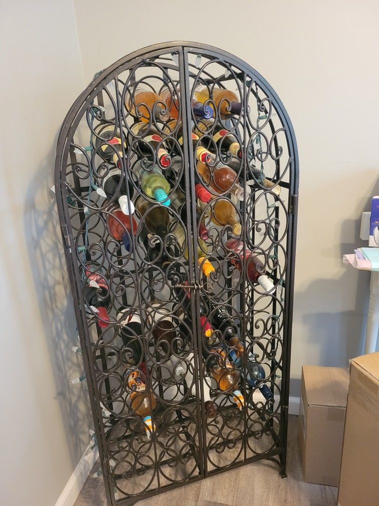 Metal Wine Rack
