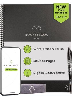 Rocketbook Core Smart Notebook 8.5x11