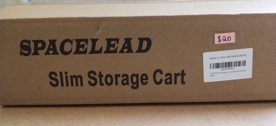 SpaceLead slim storage for bathroom