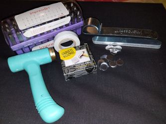 DIY Stamp Jewelry Items/Tools
